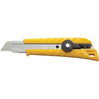 Ratchet Lock Utility Knife with Solid Blade, 18 mm, Stainless Steel Blade CSL Industriel Inc.
