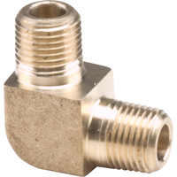 Male Pipe Elbows 90°, 1/4" x 1/8" Dia., Brass CSL Industriel Inc.