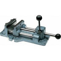 Cam Action Drill Press Vises, 4" Jaw Width, Clamp Mount Base CSL Industriel Inc.