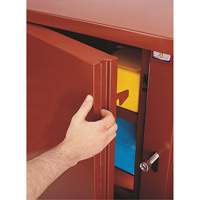 Jobsite Shelf Cabinet, Steel, 47.5 Cubic Feet, Red CSL Industriel Inc.