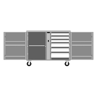 Rolling Work Bench, 49-7/8" W x 40-5/8" H x 26-7/8" D, 24.6 Cubic Feet Capacity CSL Industriel Inc.