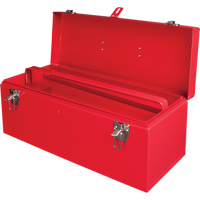 Coffre &agrave; outils portatif ATB100 avec plateau en m&eacute;tal pour outils, 8-3/4" P x 21" la x 9" h, Rouge CSL Industriel Inc.