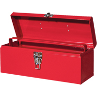 ATB100 Portable Tool Box with Metal Tool Tray, 6" D x 16" W x 6-1/2" H, Red CSL Industriel Inc.