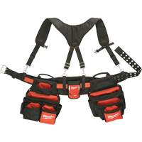 Contractor Work Belt With  Suspension Rig, Nylon, Black CSL Industriel Inc.
