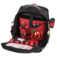 Low-Profile Backpack, 10" L x 12" W, Black, Ballistic CSL Industriel Inc.
