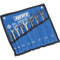 Fixed Head Wrench Set, Combination, 8 Pieces, Imperial CSL Industriel Inc.