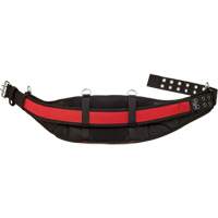 Padded Work Belt, Nylon, Black/Red CSL Industriel Inc.