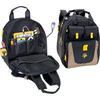 E-Charge Back Pack, 15" L x 10-1/2" W, Black, Polyester CSL Industriel Inc.
