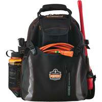 Arsenal&reg; 5843 Tool Backpack, 13-1/2" L x 8-1/2" W, Black, Polyester CSL Industriel Inc.