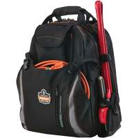 Arsenal&reg; 5843 Tool Backpack, 13-1/2" L x 8-1/2" W, Black, Polyester CSL Industriel Inc.