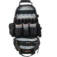 Arsenal&reg; 5843 Tool Backpack, 13-1/2" L x 8-1/2" W, Black, Polyester CSL Industriel Inc.