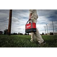 Aerial Utility Oval Bag, Ballistic Nylon, 14 Pockets, Black/Red CSL Industriel Inc.