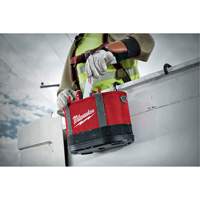 Aerial Utility Oval Bag, Ballistic Nylon, 14 Pockets, Black/Red CSL Industriel Inc.
