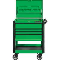 Chariot &agrave; outil s&eacute;rie EX de luxe, 4 tiroirs, 22-7/8" lo x 33" la x 44-1/4" h, Vert CSL Industriel Inc.