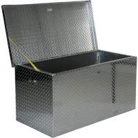 Aluminum Treadplate Portable Tool Box, 25-1/16" D x 49-1/4" W x 24" H, Silver CSL Industriel Inc.