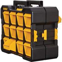 Organisateur Flip-Bin, 3-7/8" la x 17-3/4" p x 13-7/8" h, Noir/Jaune CSL Industriel Inc.