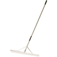 Pro Level Rakes, Aluminum Handle, 36" W, Aluminum Blade, 36 Tines CSL Industriel Inc.
