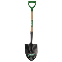 Round-Point Shovel, Tempered Steel Blade, Wood, D-Grip Handle CSL Industriel Inc.