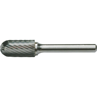 CLEVELAND Solid Carbide Burrs - Cylinder Shape with Ball Nose, SC-41, 3/32" Dia., 7/16" Depth of Cut CSL Industriel Inc.