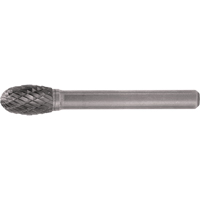 Fraises au carbure solide - Forme ovale CLEVELAND, SE-1, 1/4" dia., 1/4" Tige, 3/8" Prof. de la coupe CSL Industriel Inc.