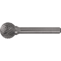 CLEVELAND Solid Carbide Burrs - Ball Shape, 1/8" Dia., 1/4" Shank CSL Industriel Inc.