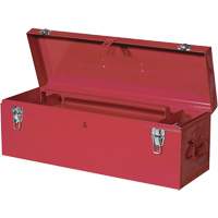 TB26 Steel Hand Tool Box, 8-3/4" D x 26" W x 9-3/8" H, Red CSL Industriel Inc.