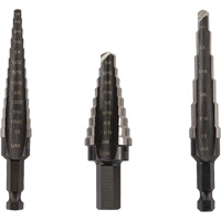 Unibit&reg; Step Drill Set, 3 Pieces, High Speed Steel CSL Industriel Inc.