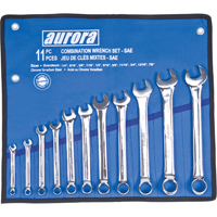 Wrench Set, Combination, 11 Pieces, Imperial CSL Industriel Inc.