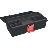 Coffre &agrave; outils robuste, 15" la x 7" p x 5-1/2" h, Noir CSL Industriel Inc.