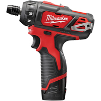 M12 Hex 2-Speed Screwdriver Kit, 1/4", 12 V, 275 in-lbs Max. Torque, Lithium-Ion Battery CSL Industriel Inc.