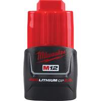 M12 Redlithium 2.0 Battery, Lithium-Ion, 12 V, 2 A CSL Industriel Inc.