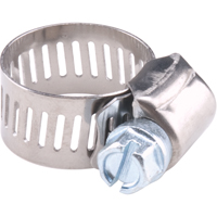 Colliers de serrage pour tuyaux - Collier de serrage en acier inoxydable & vis zingu&eacute;e, Dia. min 1/2", Dia. max 1-1/8" CSL Industriel Inc.