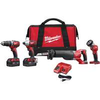 M18 Cordless Tool Combo Kit, Lithium-Ion, 18 V CSL Industriel Inc.