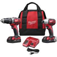 M18 Cordless 2-Tool Combo Kit, Lithium-Ion, 18 V CSL Industriel Inc.