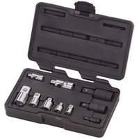 10-Piece 1/4", 3/8" & 1/2" Drive Universal Joint and Adapter Set CSL Industriel Inc.