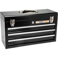 Boîte &agrave; outils portative, 20" la, 3 tiroirs, Noir CSL Industriel Inc.