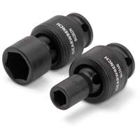 15-Piece 3/8" Drive 6 Point Universal Impact Metric Flex Socket Set CSL Industriel Inc.