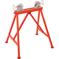 Adjustable Stand with Steel Roller #AR99, 36" Max. Pipe Capacity, 2500 lbs. Max. Weight Capacity CSL Industriel Inc.