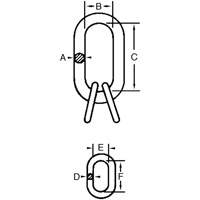 Maillon maître Cam-Alloy CSL Industriel Inc.