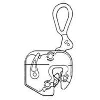 GXL Plate Clamp, 4000 lbs. (2 tons), 1/16" - 7/8" Jaw Opening CSL Industriel Inc.