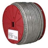 Wire Cable, 250' (76.2 m) x 3/32", 184 lbs. (0.092 tons), Vinyl Coated CSL Industriel Inc.