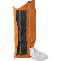 Leather Spats, 14" L, Lava Brown CSL Industriel Inc.