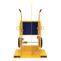 Welding Cylinder Torch Cart, Pneumatic Wheels, 24" W x 19-1/2" L Base, 500 lbs. CSL Industriel Inc.