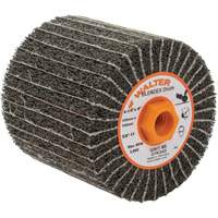 ALLSTEEL Two-In-One Finishing Drums, 4-1/4" Dia. x 4" W, 5/8"-11 Arbor, 80 Grit CSL Industriel Inc.