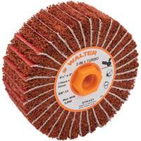Two-In-One Turbo Drums, 4-1/2" Dia. x 2" W, 5/8"-11 Arbor, 60 Grit CSL Industriel Inc.