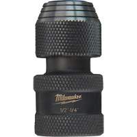 Shockwave Impact Driver Square to Hex Socket Adapter, Impact, 1/4" Drive, 1/2" Socket, 1.875" L CSL Industriel Inc.