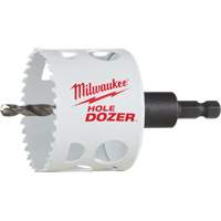 Hole Dozer Hole Saw with Arbor, 2-1/2", 1-5/8" Depth of Cut, Bi-Metal CSL Industriel Inc.