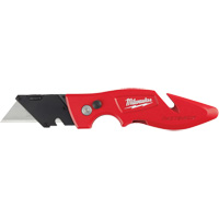 Fastback Flip Utility Knife, 2" Blade, Carbon Steel Blade, Metal Handle CSL Industriel Inc.
