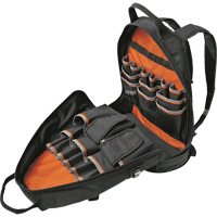 Tradesman Pro Electrician's Backpack Organizer, 14" L x 7" W, Black, Ballistic CSL Industriel Inc.