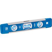 True Blue&reg; Torpedo Level, 9" L, Aluminum, 3 Vials, Magnetic CSL Industriel Inc.